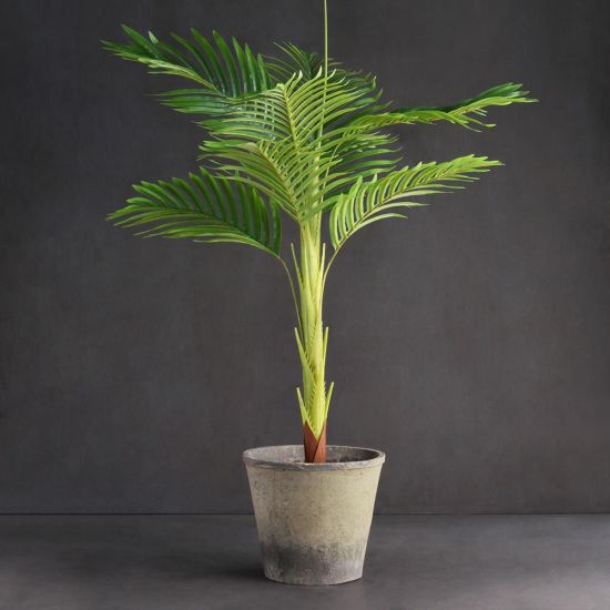 Real Touch Hawaiian Palm Decorative Indoor Artificial Plant - 110cm
