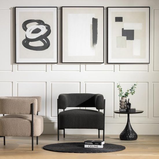 Jackson Wall Art - Minimalist Abstract Detail - Set of 3