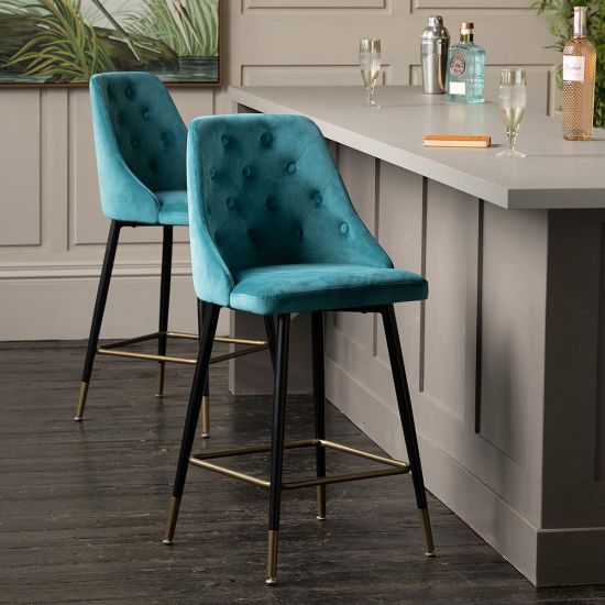 Kitchen Stools | Wood, Leather & Velvet Kitchen Bar Stools | Where ...