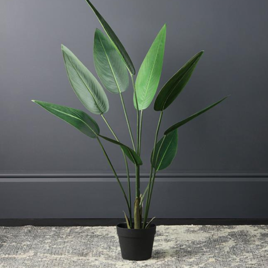 Real Touch Bird of Paradise Decorative Indoor Artificial Plant - 110cm