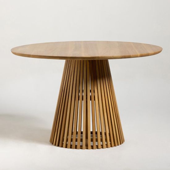 Baobab Dining Table - Round Top - Teak Wood - 120 x 75cm