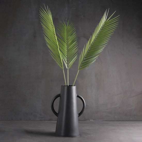 Palm Leaf Single Stem Artificial Flowers - Pack of 3