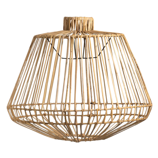 Milan Ceiling Lampshade - Natural Rattan Woven - 58cm