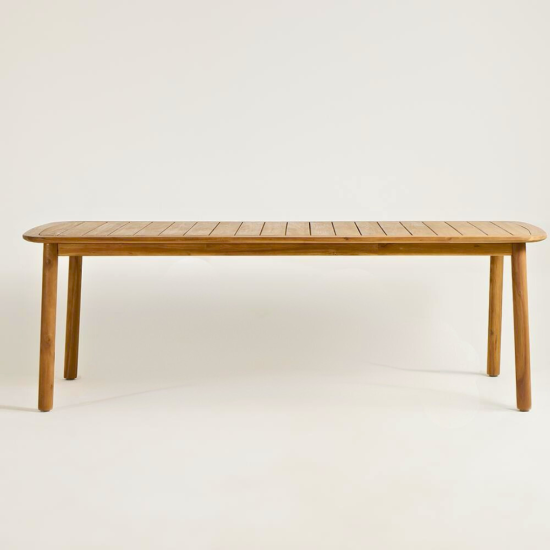 Jakarta Dining Table - Outdoor - Grey Wash Acacia Frame - 230 x 100 x 76cm