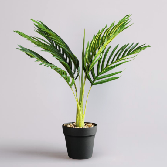 Real Touch Hawaiian Palm Tree Decorative Indoor Artificial Plant - 60cm