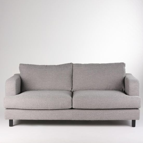 Rothwell Sofa - 2 Seater - Corto Dove Grey Upholstery Boucle Fabric