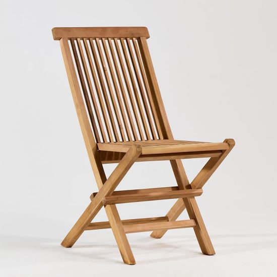 Padang Dining Chair - Foldable Golden Teak Frame