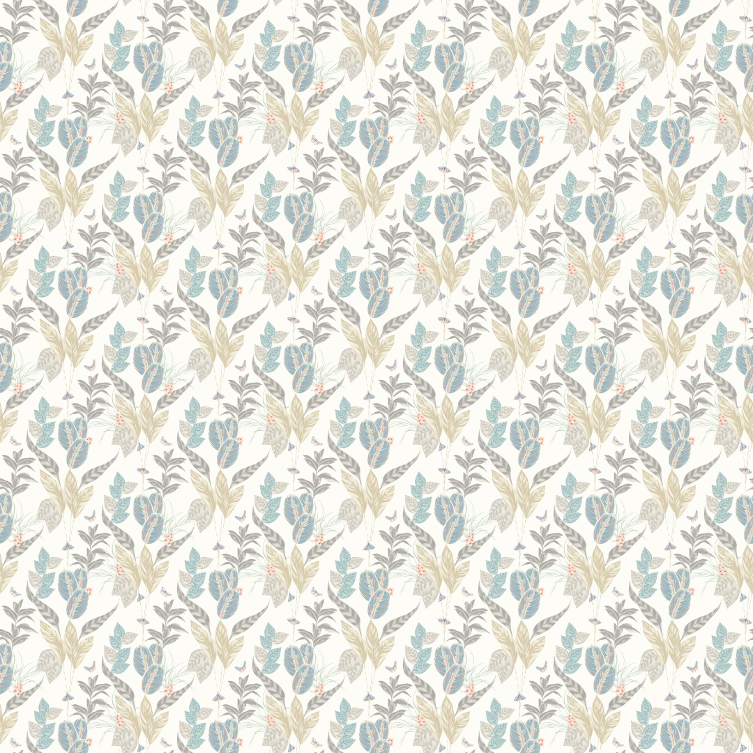 Ohpopsi Wallpaper - Laid Bare - Spirit Soft Blue