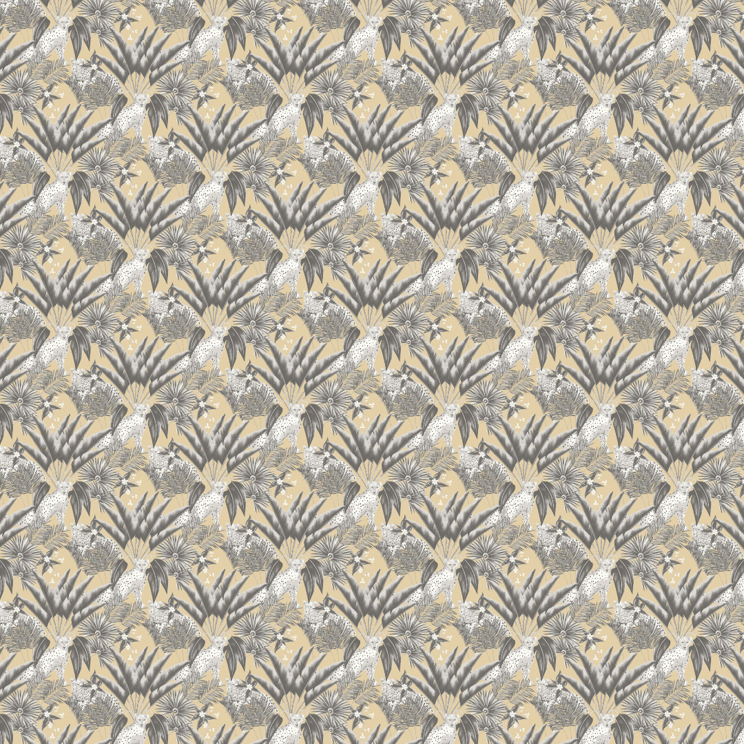 Ohpopsi Wallpaper - Laid Bare - Jungle Cheetah - Toffee