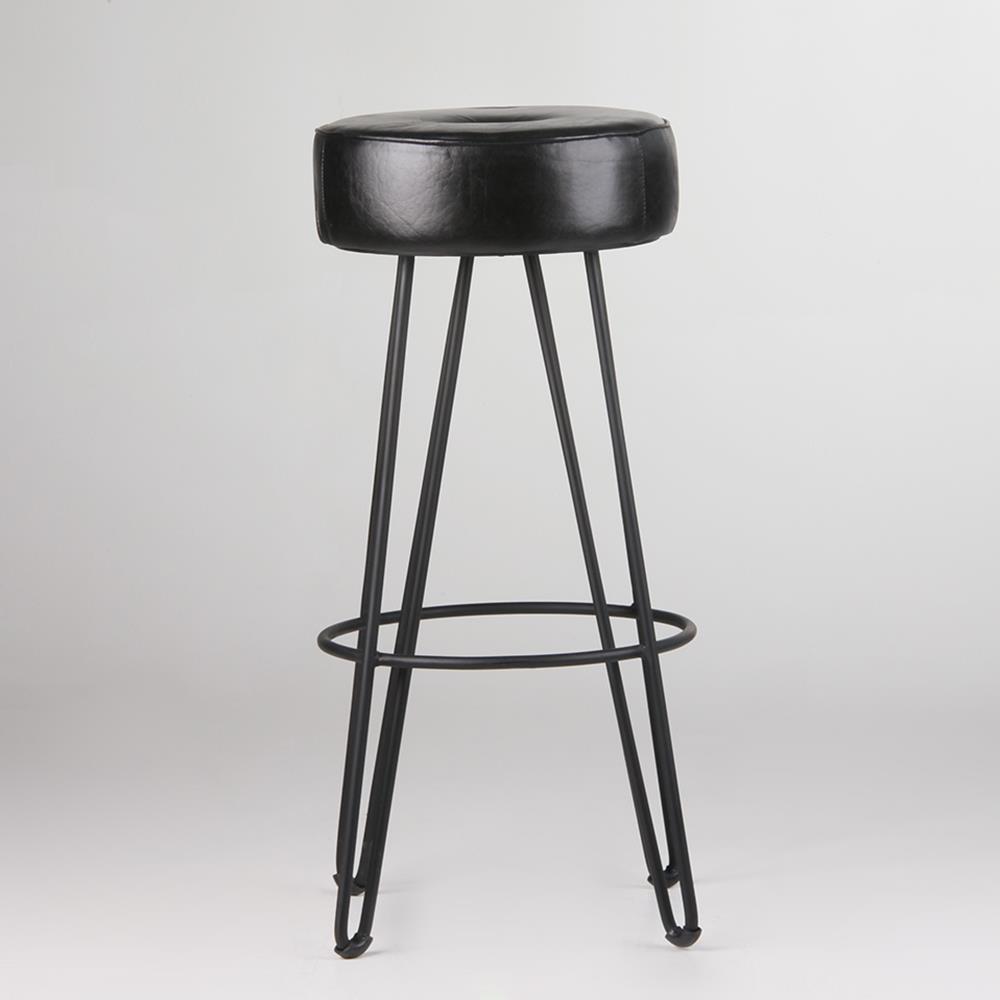 antique black stool