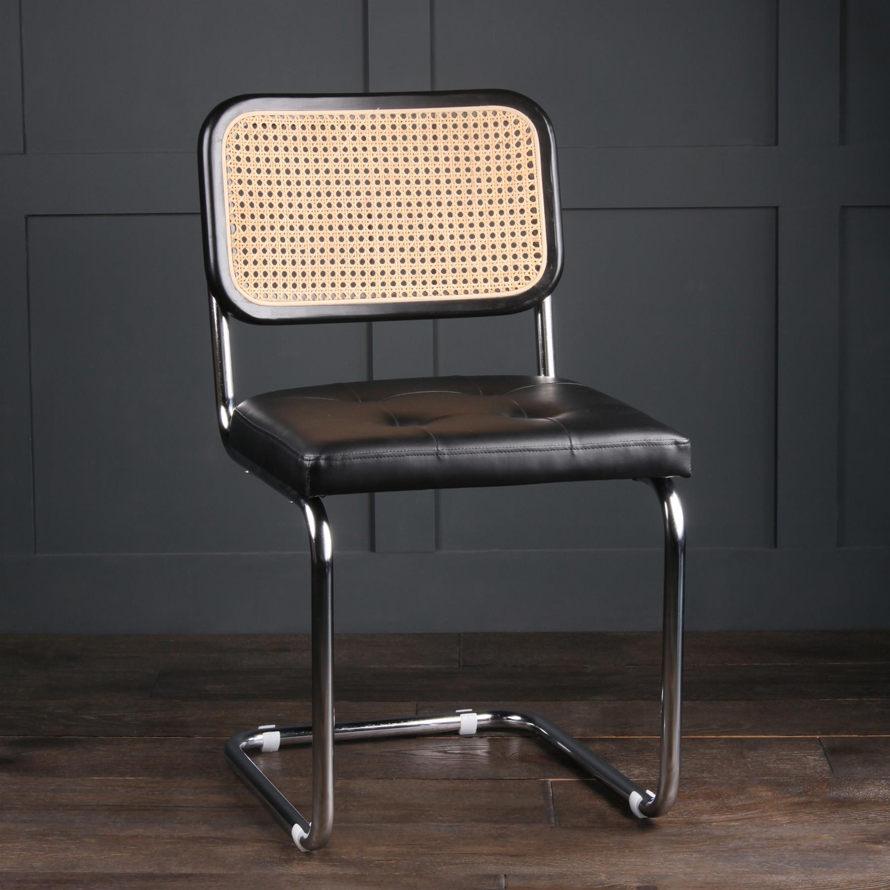 Cesca chair shop black frame