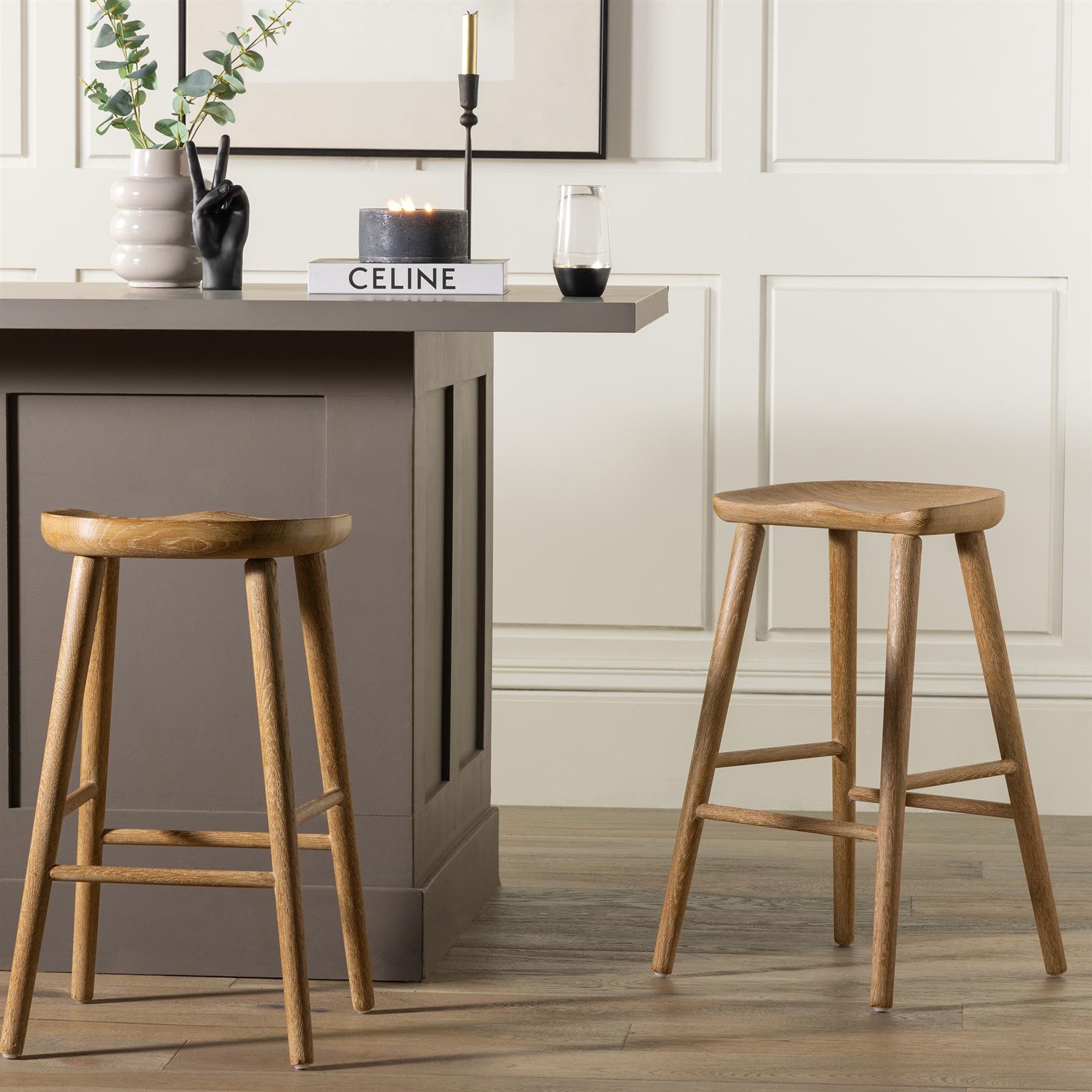 Farmhouse counter height deals chairs