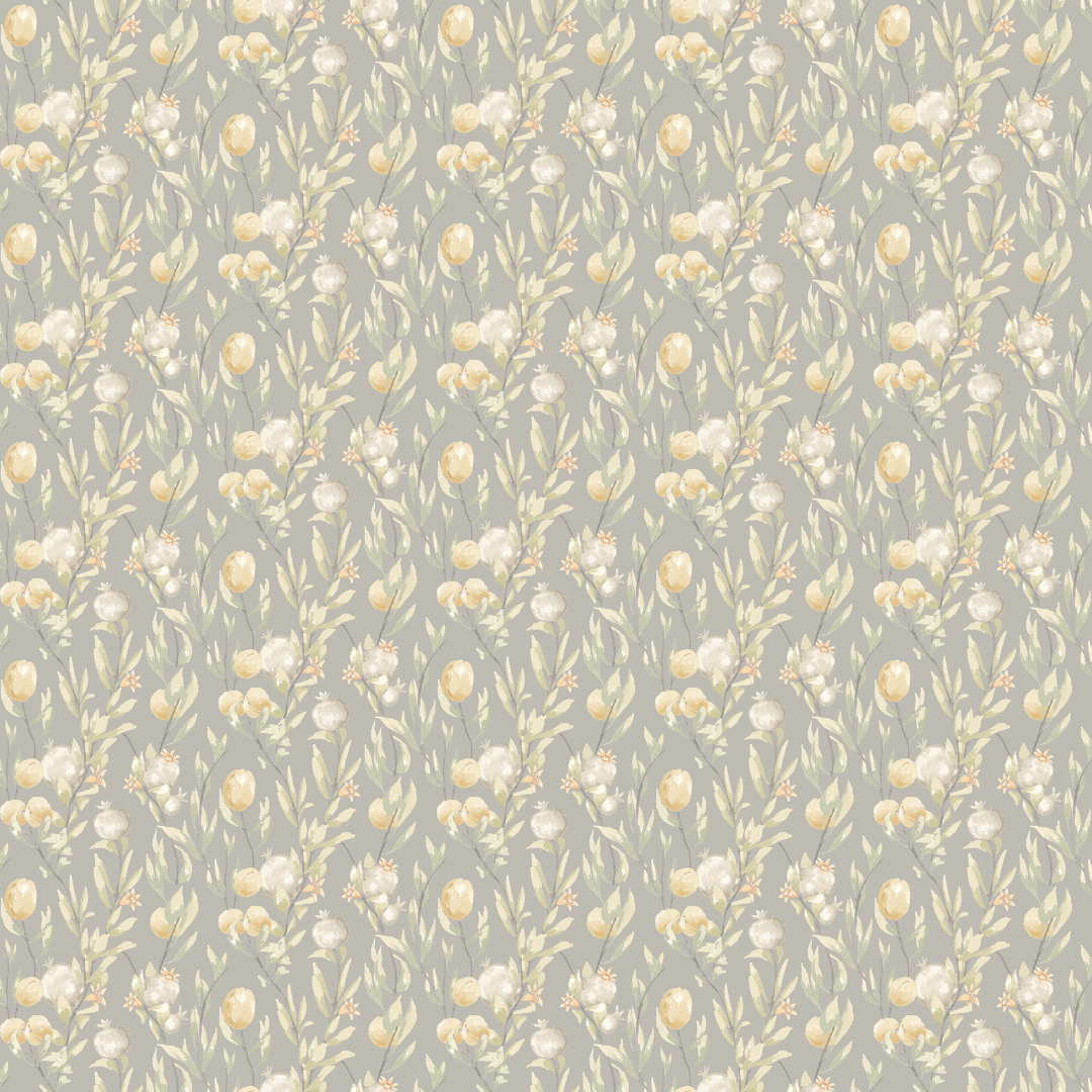 Ohpopsi Wallpaper - Laid Bare - Pomegranate Trail - Seal