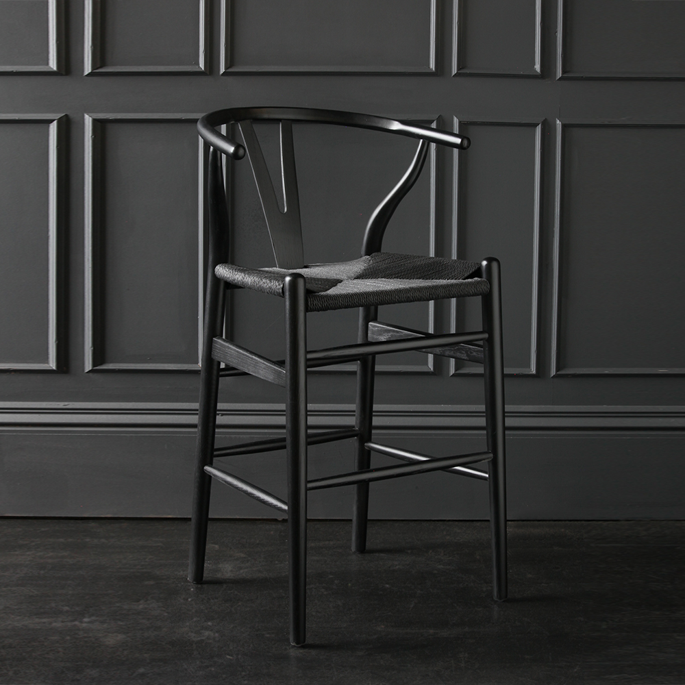 Our Wishbone Bar Stools are the epitome of elegance