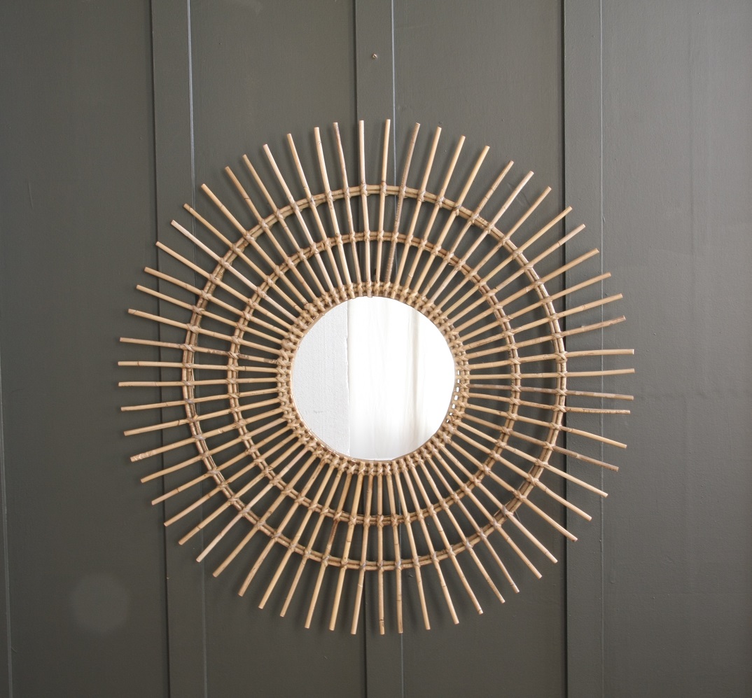 Bring me sunshine! Our Sun Mirror is a vibrant way of adding light and texture to the dining room.
