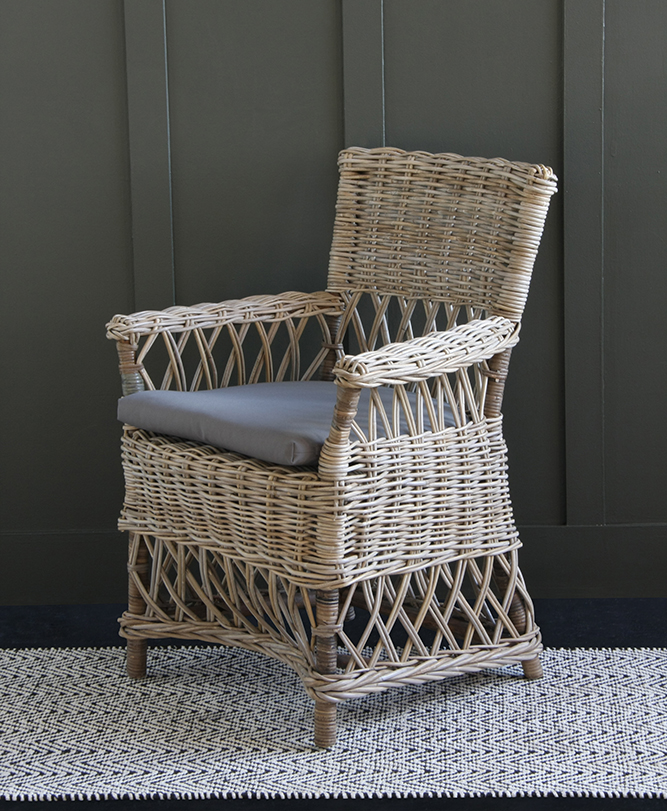 Bohemian fans will love our High Back Dining Chair.