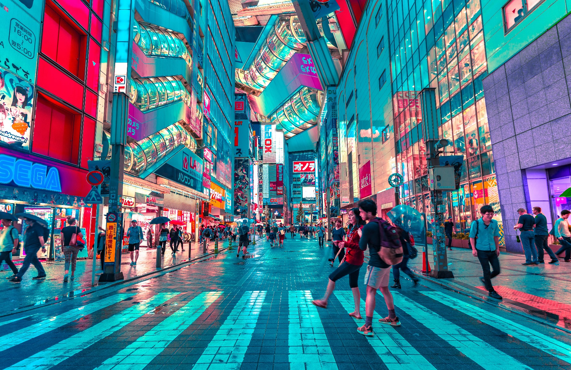 Is the futuristic vibe of Tokyo more your cup of tea?