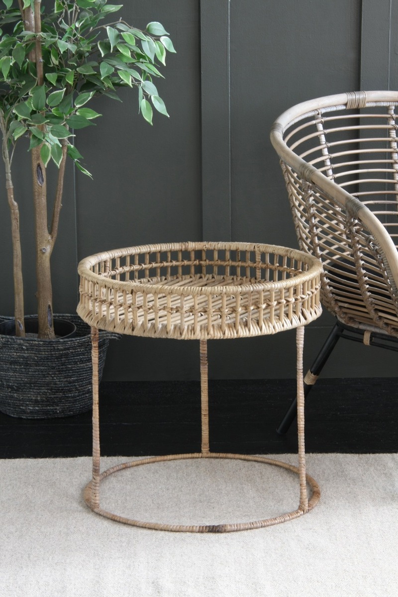 The perfect sidecar to a rattan armchair or two, our Round Side Tables are a match made in heaven!