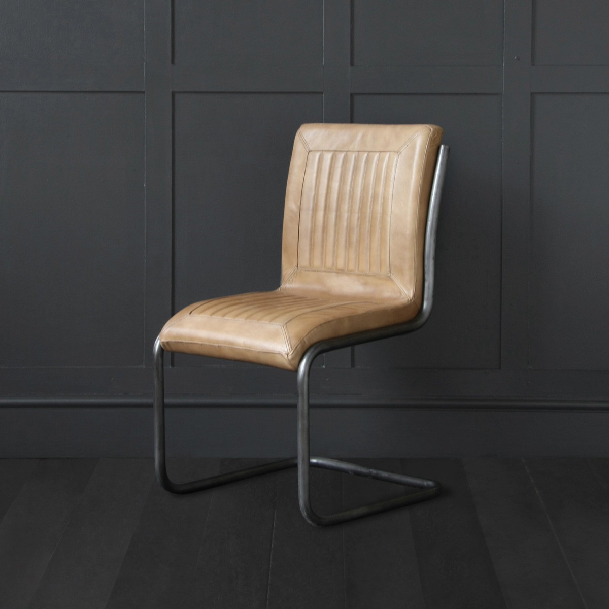 Capri Industrial Leather Chair