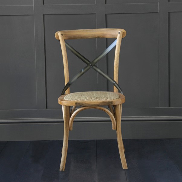 Express your Francophile edge with our French Cross Chairs!